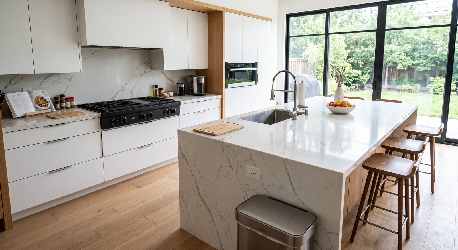 Kitchen after deep cleaning by ACS